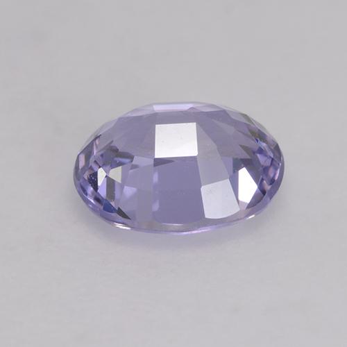 Spinello naturale viola da 0,80 ct, taglio ovale, VVS-VS