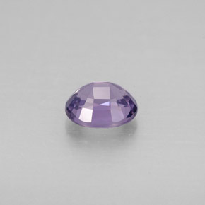 Spinello naturale viola da 0,88 ct, taglio ovale, VVS