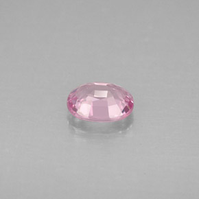 Spinello naturale rosa da 0,79 ct, taglio ovale, VVS-VS