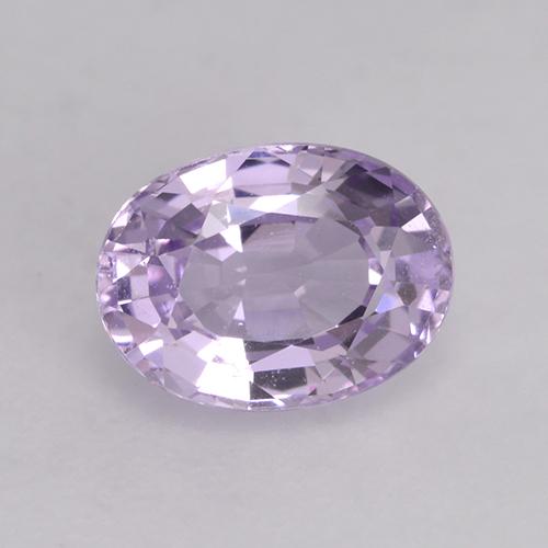 Spinello naturale viola da 0,92 ct, taglio ovale, VVS