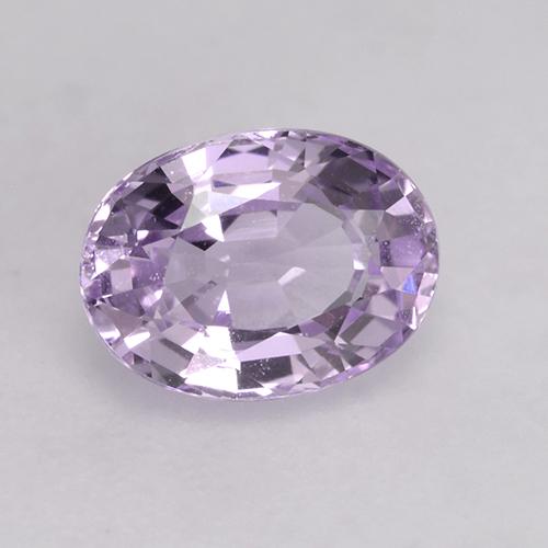 Spinello naturale viola da 0,92 ct, taglio ovale, VVS