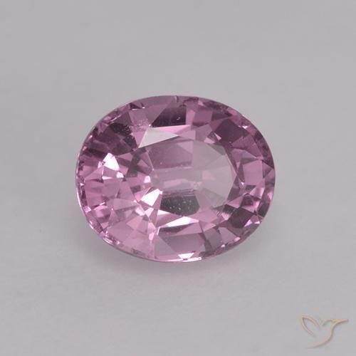 Spinello Viola medio naturale da 0.71 ct, Ovale, VS