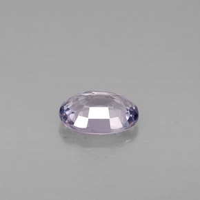 Spinello naturale viola da 0,89 ct, taglio ovale, VVS