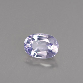 Spinello naturale viola da 0,74 ct, taglio ovale, VVS-VS