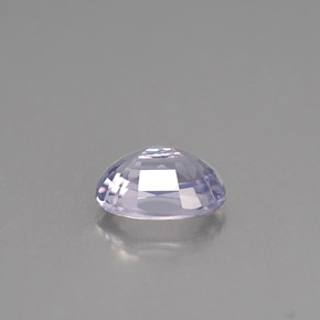 Spinello naturale viola da 0,74 ct, taglio ovale, VVS-VS