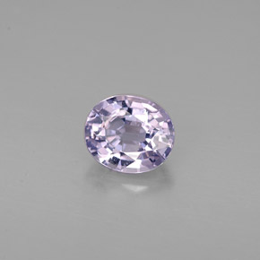 Spinello naturale viola da 0,86 ct, taglio ovale, VVS-VS