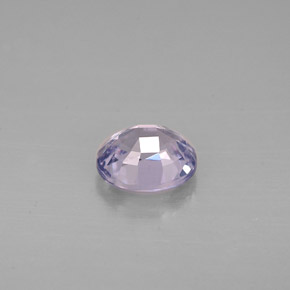 Spinello naturale viola da 0,86 ct, taglio ovale, VVS-VS