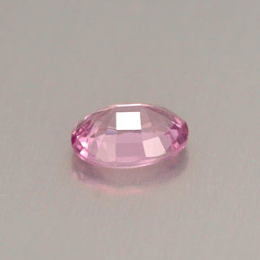 Spinello naturale rosa da 0,52 ct, taglio ovale, VVS-VS