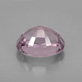 Spinello naturale viola da 4,57 ct, taglio ovale, VS