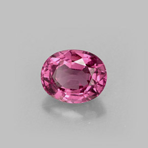Spinello naturale  da 0,69 ct, taglio ovale, VS