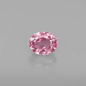 Spinello naturale rosa da 0,63 ct, taglio ovale, VVS-VS