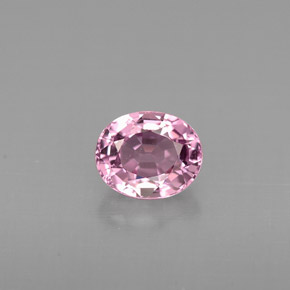 Spinello naturale porpora da 0,74 ct, taglio ovale, VVS-VS