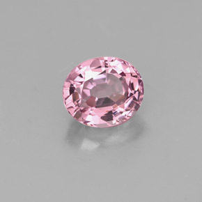 Spinello naturale porpora da 0,82 ct, taglio ovale, VVS-VS