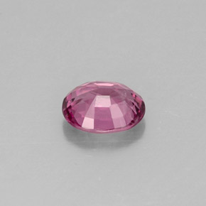 Spinello naturale viola da 0,67 ct, taglio ovale, VVS-VS