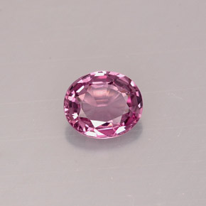Spinello naturale viola da 0,63 ct, taglio ovale, VVS-VS