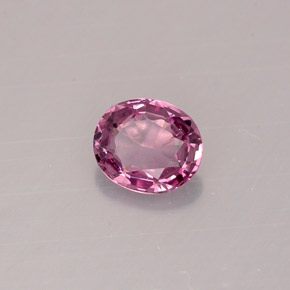 Spinello naturale viola da 0,63 ct, taglio ovale, VVS-VS