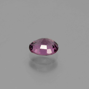 Spinello naturale viola da 0,59 ct, taglio ovale, VVS-VS