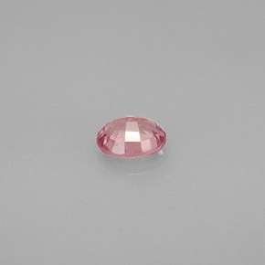 Spinello naturale rosa da 0,63 ct, taglio ovale, VS