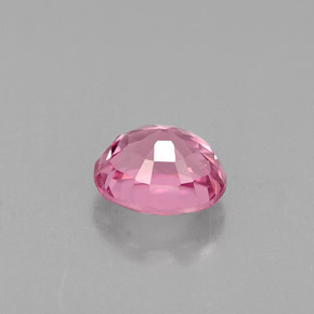Spinello naturale rosa da 0,67 ct, taglio ovale, VVS-VS