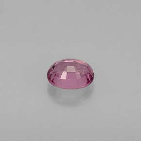 Spinello naturale viola da 0,54 ct, taglio ovale, VVS-VS