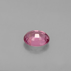 Spinello naturale viola da 0,70 ct, taglio ovale, VVS-VS