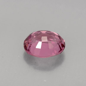 Spinello naturale viola da 0,83 ct, taglio ovale, VS