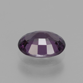 Spinello naturale porpora da 0,82 ct, taglio ovale, VVS