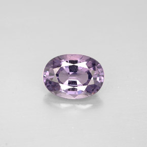 Spinello naturale viola da 0,97 ct, taglio ovale, VS