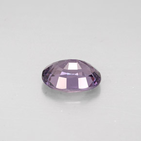 Spinello naturale viola da 0,97 ct, taglio ovale, VS
