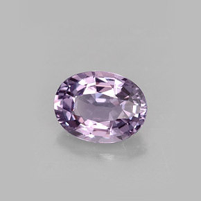 Spinello naturale viola da 1,00 ct, taglio ovale, VVS
