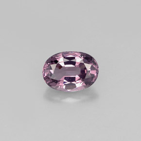 Spinello naturale viola da 1,05 ct, taglio ovale, VS