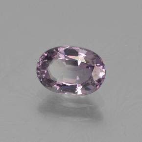 Spinello naturale viola da 0,98 ct, taglio ovale, VVS-VS