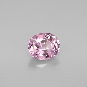 Spinello naturale viola da 0,91 ct, taglio ovale, VVS