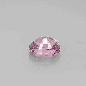 Spinello naturale viola da 0,91 ct, taglio ovale, VVS