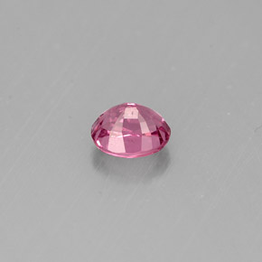 Spinello naturale rosa da 0,58 ct, taglio ovale, VVS-VS