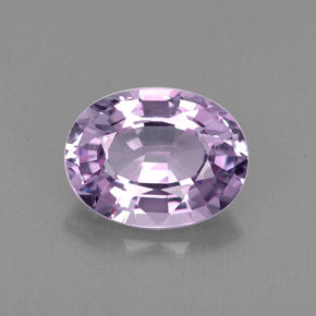 Spinello naturale viola da 1,49 ct, taglio ovale, VS