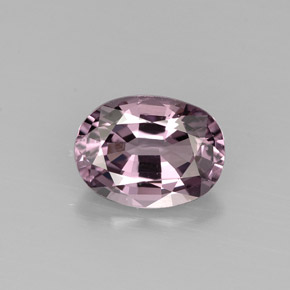 Spinello naturale porpora da 1,48 ct, taglio ovale, VS
