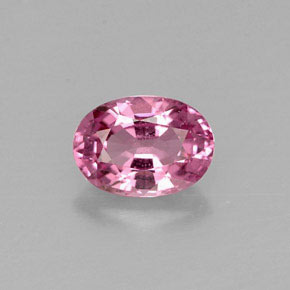 Spinello naturale porpora da 0,92 ct, taglio ovale, VVS-VS