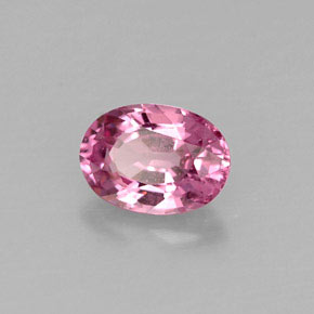 Spinello naturale porpora da 0,92 ct, taglio ovale, VVS-VS