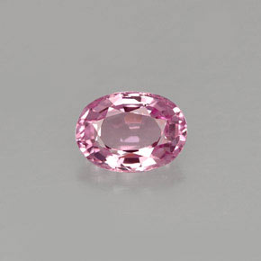 Spinello naturale rosa da 1,04 ct, taglio ovale, VVS