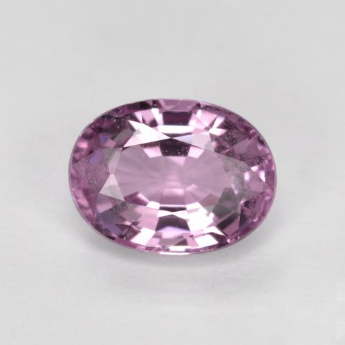 Spinello naturale porpora da 1,01 ct, taglio ovale, VS