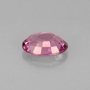 Spinello naturale porpora da 0,84 ct, taglio ovale, VVS-VS
