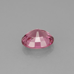 Spinello naturale rosa da 1,24 ct, taglio ovale, VVS-VS