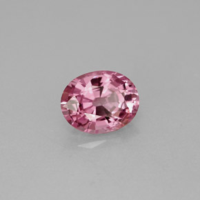 Spinello naturale rosa da 1,21 ct, taglio ovale, VVS-VS