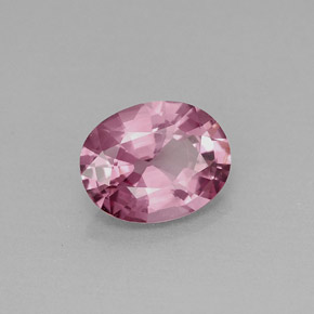 Spinello naturale porpora da 1,41 ct, taglio ovale, VS-SI