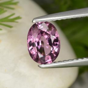 Spinello naturale porpora da 1,15 ct, taglio ovale, VVS-VS