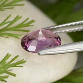 Spinello naturale porpora da 1,15 ct, taglio ovale, VVS-VS