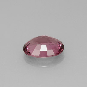 Spinello naturale viola da 1,31 ct, taglio ovale, VVS
