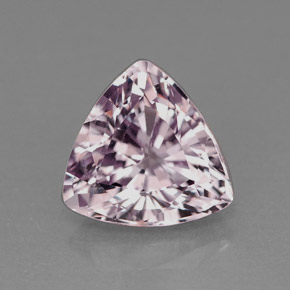 Spinello naturale viola da 1,54 ct, trillion, VVS-VS
