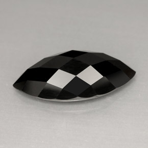 Spinello naturale nero da 4,91 ct, marchesa, opaco